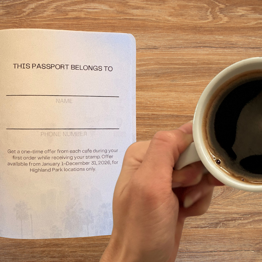 Highland Park Coffee Passport
